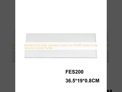 KNOKOO Pre-filtro cotone industriale per FES200 saldatore estrattore di fumo purificatore di fumo