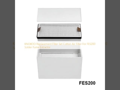 KNOKOO Set di filtri di ricambio filtro d'aria di cotone per estrattivo di fumo di saldatura FES200