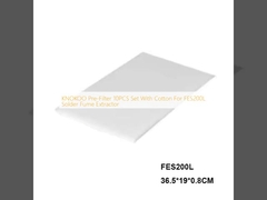 KNOKOO Pre-Filter 10PCS Set con cotone per FES200L soldaio estrattivo di fumo