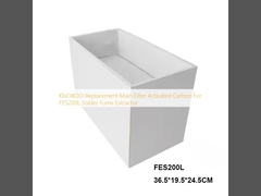 KNOKOO Sostituzione filtro principale carbone attivo per FES200L soldaio fumo estrattivo