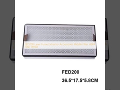 FED200 Laser Fume Extractor Accessori Filtro medio Filtro HEPA Bianco