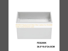KNOKOO sostituzione filtro principale di carbonio per FES200K soldering fumo estrattore laser