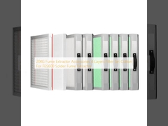 20 kg Fume extractor accessori 4 strati filtro set cotone per FES600 saldatore Fume extractor