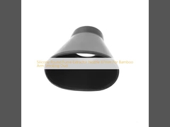 Nozzolo di estrattoio di fumo rotondo in silicone 67 mm per tubo di fumo a braccio di bambù