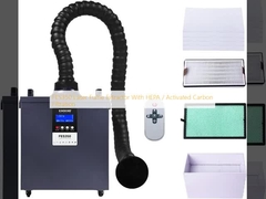 FES350 estrattivo di fumo laser con filtrazione HEPA / carbone attivo