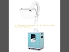 FES150D estrattivo di fumo laser 150W AC220V Purificatore di fumo laser con display a LED