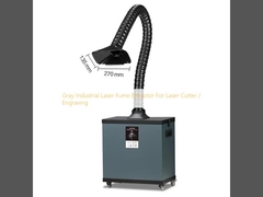 Extractor di fumo laser industriale grigio per taglio / incisione laser