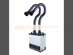 200W Doppia saldatura estrattivo di fumo potente forte aspirazione assorbente di fumo per la saldatura PCB