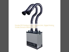 Unità di estrazione di fumo per stampa doppia DTF, macchina di estrazione di fumo per stampa digitale 200W