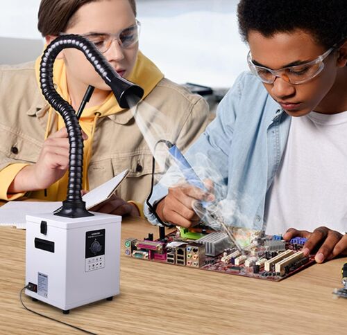 Latest company Solutions about Korean Clients Evaluate KNOKOO Fume Extractors for Distribution