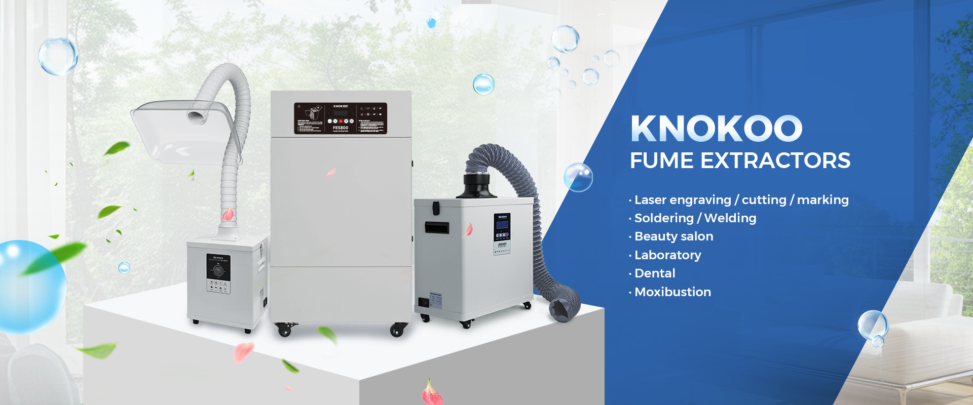 qualidade Extrator das emanações do laser fábrica