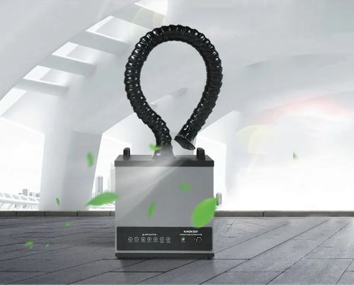 Latest company news about Compact, Practical, and Efficient: KNOKOO FES80 Fume Extractor Makes Workshop Purification Easier
