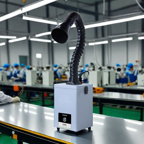 Latest company news about One-Touch Fume Extraction! KNOKOO FES060 — The Hassle-Free Purification Partner for Small Bench-Top Soldering