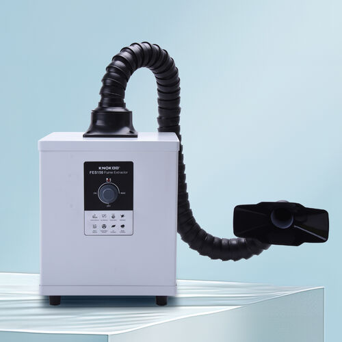 Dernières nouvelles de l'entreprise Les niveaux de fumée de soudure sur les bureaux augmentent à mesure que les extracteurs de fumée compacts entrent dans les postes de travail de réparation électronique