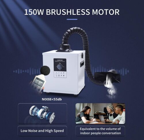 Latest company news about Desktop Soldering Smoke Levels Rise as Compact Fume Extractors Enter Electronics Repair Workstations