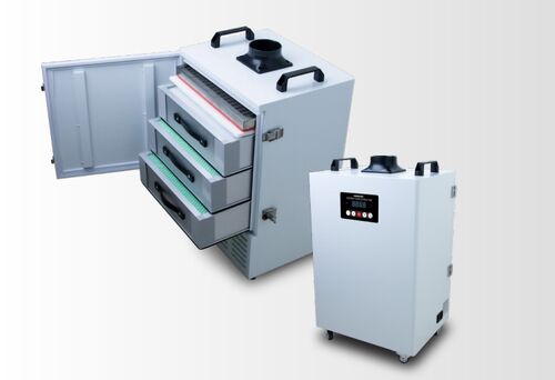 Dernières nouvelles de l'entreprise Les systèmes de filtration en plusieurs étapes permettent un contrôle stable des étincelles et des odeurs dans les applications de traitement laser