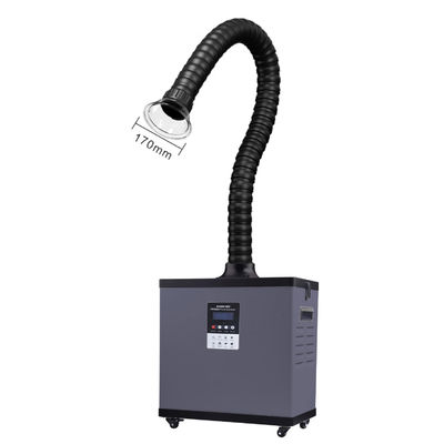 FES200 210W Solder Smoke Extractor Portable Welding Fume Extractor Black