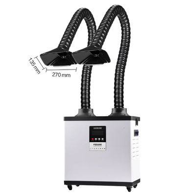Good price Double Solder Fume Extractor Portable Solder Smoke Extractor For Repair Workshops online
