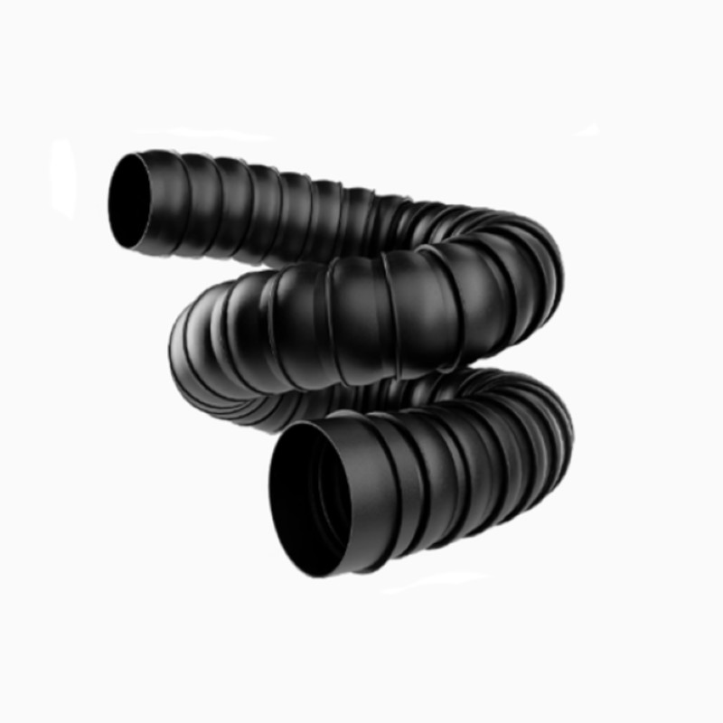 50mm / 70mm Fume Extractor Tube Customized With Connection Ports