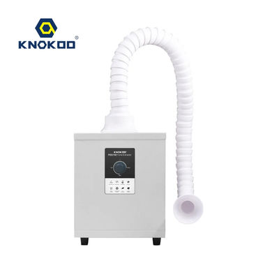 Bom preço Extrator de fumaça de solda de banco tipo botão FES150 Absorvedor de fumaça a laser para solda on-line