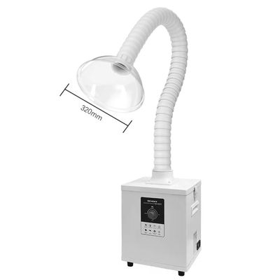 Good price FES150 All White Hair Salon Fume Extractor Machine For Clean Air online