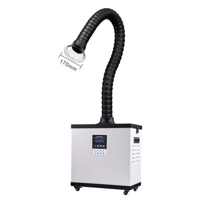 Good price Compact Portable Fume Extractor 210W Laboratory Fume Collector Machine online
