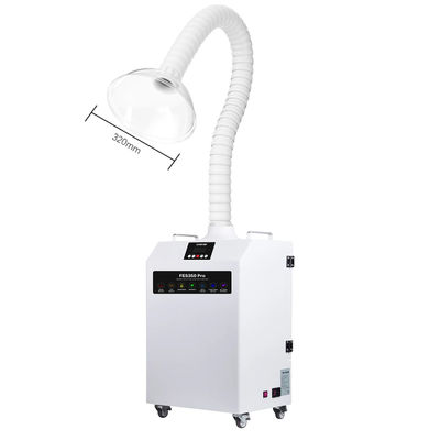 FES350PRO DTF 프린터용 350W 연소 추출기 3D 프린팅 및 레이저 gravure용 다단계 HEPA 필터로 연소 정화기