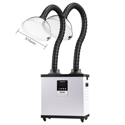 Good price FED200 White Welding Smoke Extractor Machine with Dual Suction System online