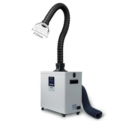 Good price 210W Laboratory Fume Extractor FES200L Fume Removal With L Shaped Smoke Exhaust Hole online