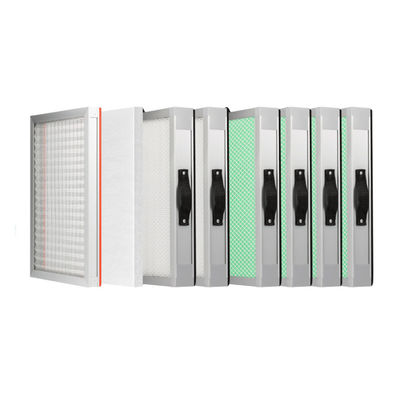 Goede prijs CE Gecertificeerde KNOKOO FES600 Vier-Traps Rookafzuigfilter Set met 20kg Actieve Kool voor Industriële Zuivering online