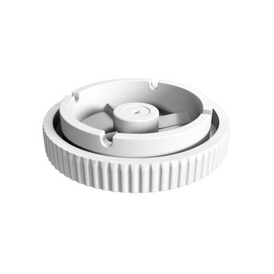 KNOKOO Replacement Smoke Pipe Plug for Laser Fume Extractor | Round White Connector Seal