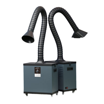 Bom preço FES200K 200W Extractor de fumaça portátil de alta potência para extração de fumaça de solda em fábricas on-line
