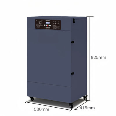 Bom preço FES600 Extrator móvel de fumaça com filtro de 7 estágios 600W Sistema de alimentação e alarme para coleta de poeira industrial on-line
